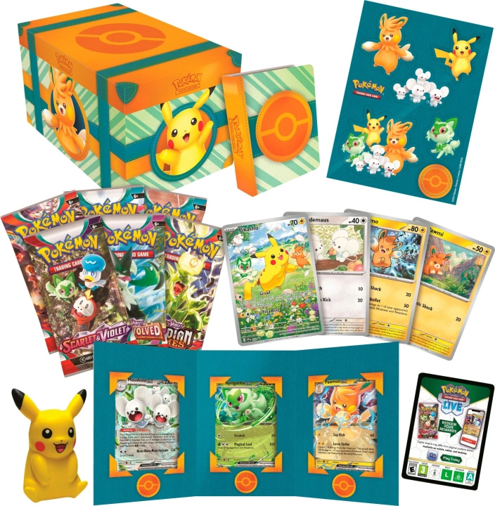 POKEMON Paldea Adventure Chest collector\'s card box in the group TOYS, KIDS & BABY PRODUCTS / Games / Card games at TP E-commerce Nordic AB (C75420)