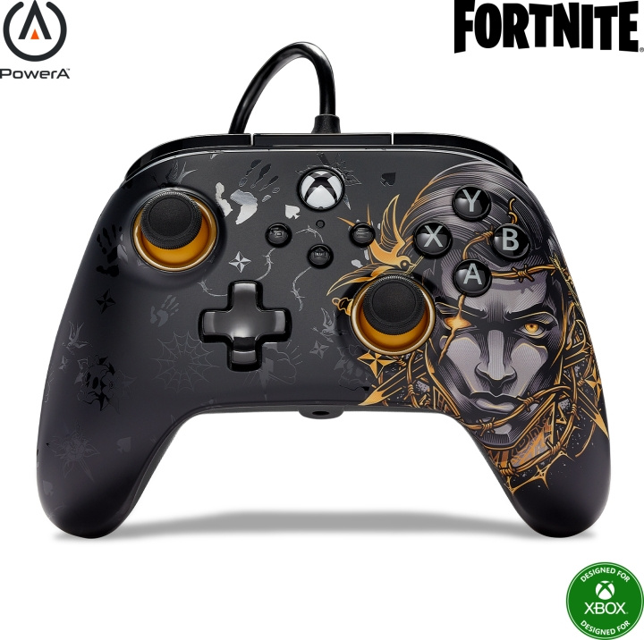 PowerA Advantage Wired Controller wired game controller, Midas, Xbox / PC in the group HOME ELECTRONICS / Game consoles & Accessories / Xbox Series X / Accessories at TP E-commerce Nordic AB (C75426)