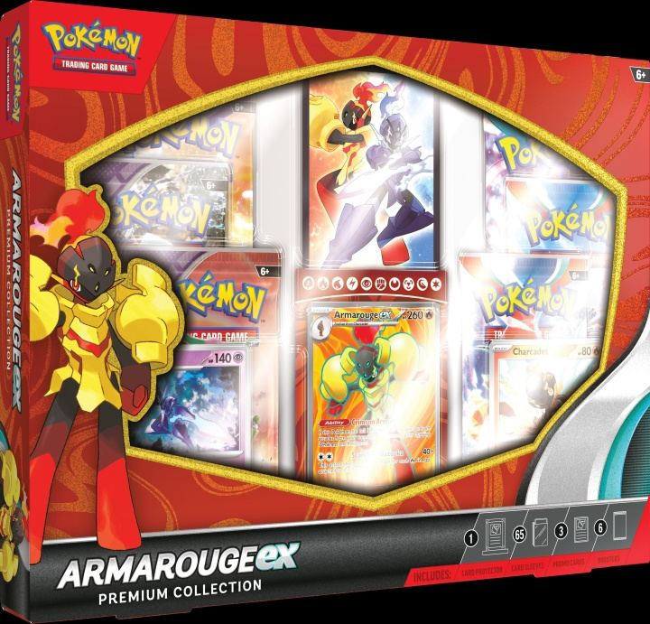 POKEMON Armarouge ex Premium Collection collector\'s set in the group TOYS, KIDS & BABY PRODUCTS / Games / Card games at TP E-commerce Nordic AB (C75436)