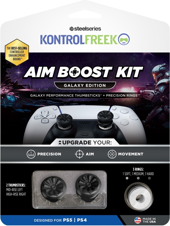 KontrolFreek Aim Boost Kit - Galaxy Edition (PS4 / PS5) in the group HOME ELECTRONICS / Game consoles & Accessories / Sony PlayStation 5 / Accessories at TP E-commerce Nordic AB (C75452)