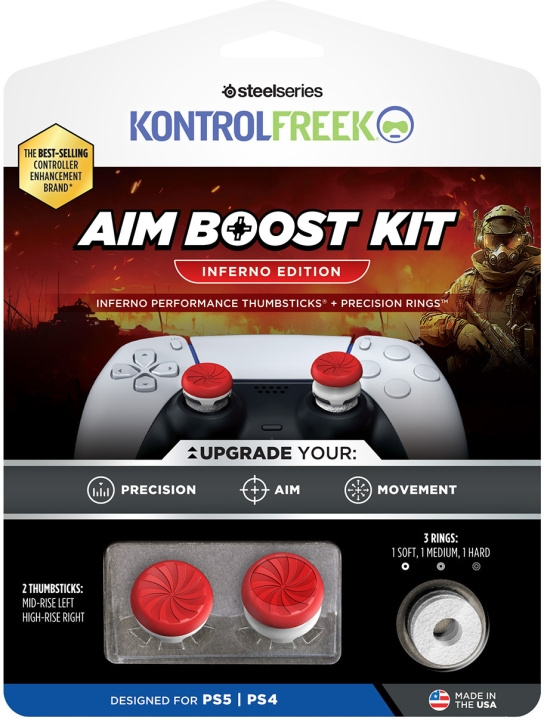 KontrolFreek Aim Boost Kit - Inferno Edition (PS5) in the group HOME ELECTRONICS / Game consoles & Accessories / Sony PlayStation 5 / Accessories at TP E-commerce Nordic AB (C75454)