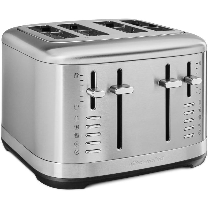 KitchenAid Brödrost 4 Skivors Metall 5KMT4109ESX Rostfritt stål in the group HOME, HOUSEHOLD & GARDEN / Household appliances / Toasters & Bread grills / Toasters at TP E-commerce Nordic AB (C75709)