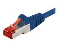 Goobay CAT 6 S/FTP CU 3m Blue in the group COMPUTERS & PERIPHERALS / Computer cables / Network cables / Cat6 at TP E-commerce Nordic AB (C75750)