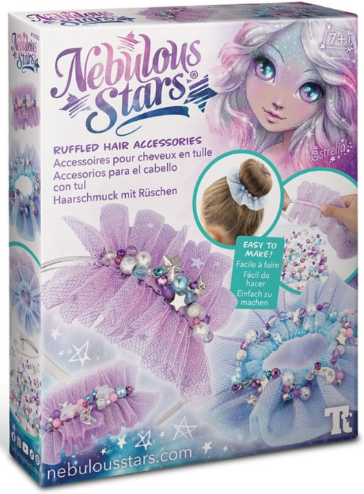 Nebulous Stars Ruffled Hair Accessories - hair accessories in the group TOYS, KIDS & BABY PRODUCTS / Toys / Crafts at TP E-commerce Nordic AB (C76180)
