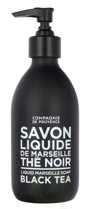 Compagnie De Provence Marseille Liquid Soap 300 ml Black Tea in the group BEAUTY & HEALTH / Skin care / Body health / Bath & Shower gels at TP E-commerce Nordic AB (C76345)