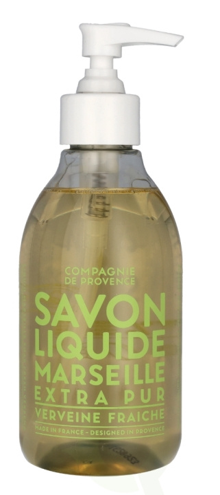 Compagnie De Provence Marseille Liquid Soap 300 ml Fresh Verbena in the group BEAUTY & HEALTH / Skin care / Body health / Bath & Shower gels at TP E-commerce Nordic AB (C76357)