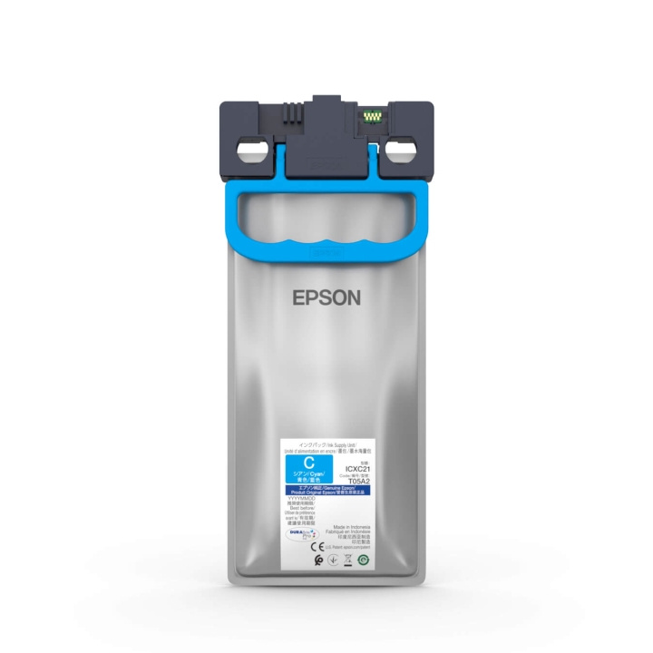 Epson Ink C13T05A20N T05A20N Cyan in the group COMPUTERS & PERIPHERALS / Printers & Accessories / Ink & Toner / Ink cartridges / Epson at TP E-commerce Nordic AB (C76519)