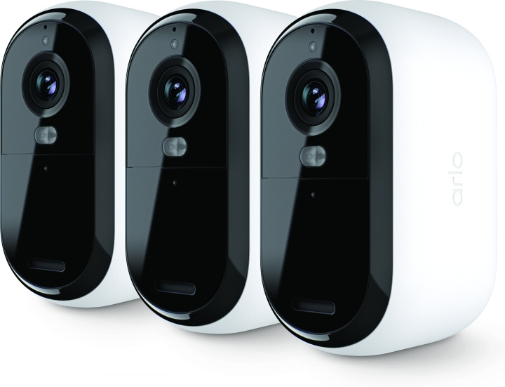 Arlo Essential 2 HD outdoor and indoor surveillance camera, 3 pcs product package in the group HOME, HOUSEHOLD & GARDEN / Alarm & Security / Security cameras / Digital (Network) / Outdoor cameras at TP E-commerce Nordic AB (C77807)