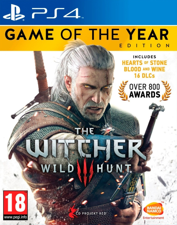 Bandai Namco Entertainment The Witcher III - Wild Hunt (GOTY) game, PS4 in the group HOME ELECTRONICS / Game consoles & Accessories / Sony PlayStation 4 / Games at TP E-commerce Nordic AB (C78055)