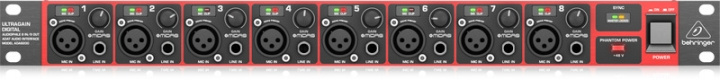 BEHRINGER Ultragain Digital ADA8200 sound card in the group Sport, leisure & Hobby / Hobby / Music / PA equipment at TP E-commerce Nordic AB (C78114)