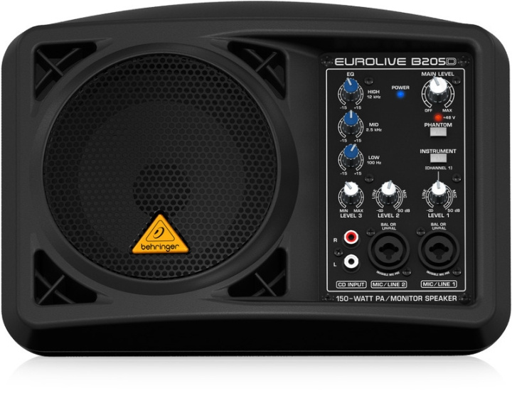 BEHRINGER EuroLive B205D PA speaker in the group Sport, leisure & Hobby / Hobby / Music / PA equipment at TP E-commerce Nordic AB (C78119)