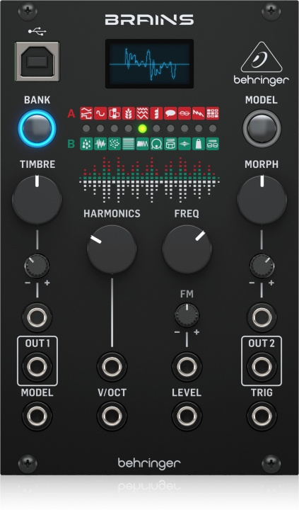 BEHRINGER Brains oscillator module in the group TOYS, KIDS & BABY PRODUCTS / Music, Song & Images / Music instrument at TP E-commerce Nordic AB (C78275)