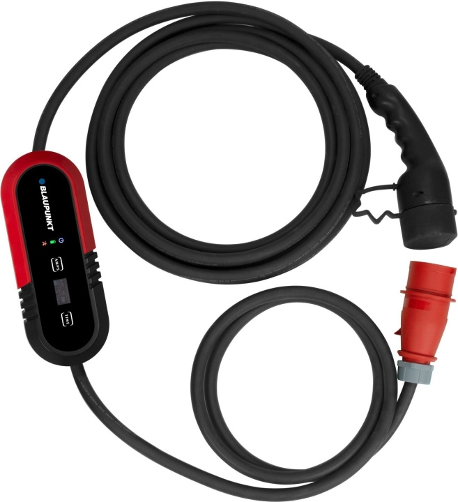 blaupunkt P3PM2T2 - Electric vehicle charger with regulator, 8 m, 3 phase, CEE-Type2 in the group COMPUTERS & PERIPHERALS / Laptops & accessories / Computer chargers / Car chargers at TP E-commerce Nordic AB (C78285)