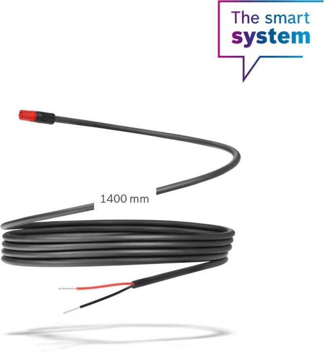 Bosch Light cable for rear light, 1400 mm (BCH3330_1400) in the group HOME, HOUSEHOLD & GARDEN / Smart home / Smart Lights at TP E-commerce Nordic AB (C78352)