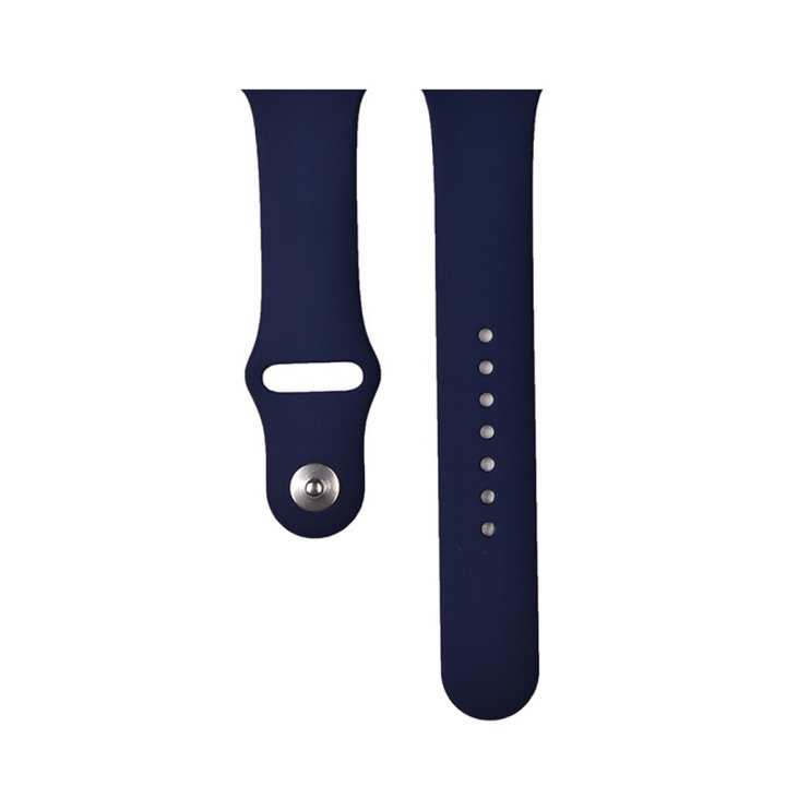 Devia wristband Deluxe Sport for Apple Watch 49mm/ 45mm/ 44mm/ 42mm midnight blue in the group SMARTPHONE & TABLETS / Excercise, home & leisure / Apple Watch & Accessories / Accessories at TP E-commerce Nordic AB (C78556)