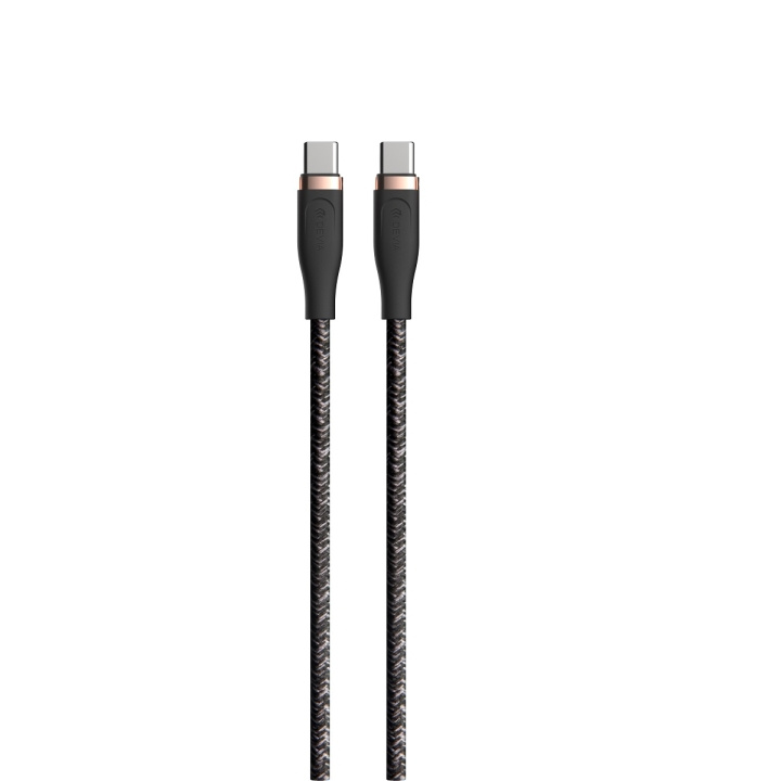 Devia cable Star EC320 PD USB-C - USB-C 1.5 m 60W 3A black in the group SMARTPHONE & TABLETS / Chargers & Cables / Cables / Cables Type C at TP E-commerce Nordic AB (C78669)