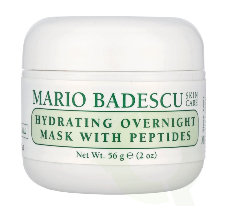 Mario Badescu Hydrating Overnight Mask With Peptides 59 ml in the group BEAUTY & HEALTH / Skin care / Face / Night cream at TP E-commerce Nordic AB (C78868)