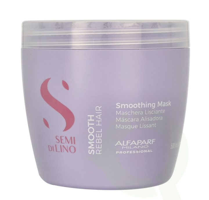 Alfaparf Semi Di Lino Smoothing Mask 500 ml in the group BEAUTY & HEALTH / Skin care / Face / Masks at TP E-commerce Nordic AB (C78904)
