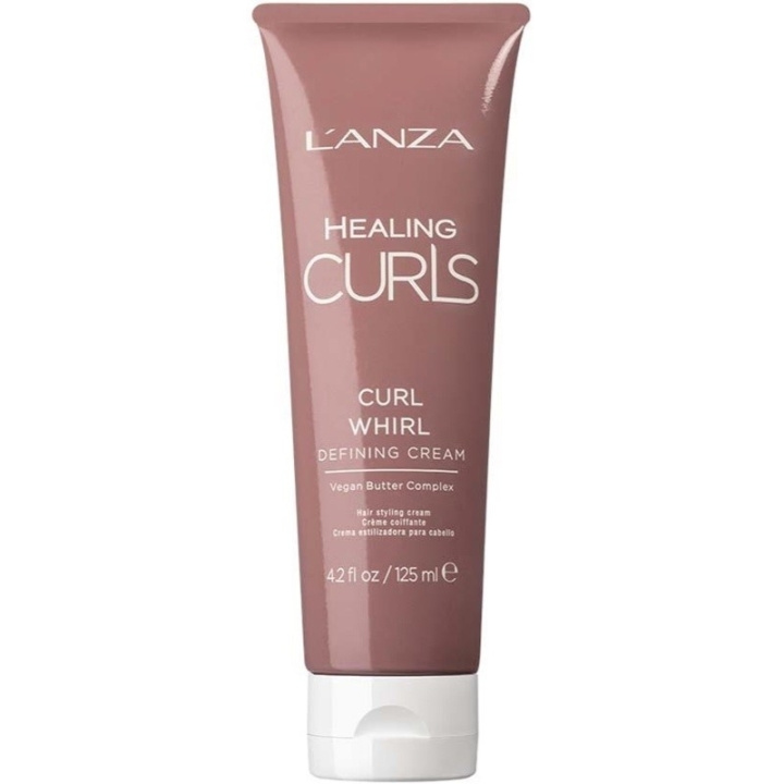 L\'anza Healing Curls Curl Whirl Defining Creme 125ml in the group BEAUTY & HEALTH / Hair & Styling / Hair styling / Styling cream at TP E-commerce Nordic AB (C78969)