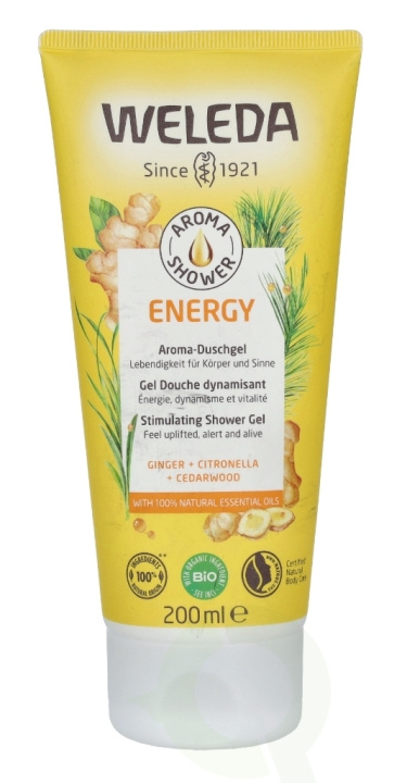 Weleda Energy Aroma Shower Gel 200 ml in the group BEAUTY & HEALTH / Skin care / Body health / Bath & Shower gels at TP E-commerce Nordic AB (C79120)