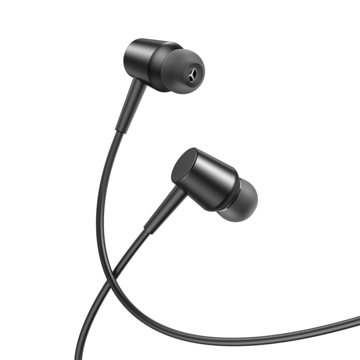 Xo wired headphones EP57 jack 3,5mm black in the group HOME ELECTRONICS / Audio & Picture / Headphones & Accessories / Headphones at TP E-commerce Nordic AB (C79219)