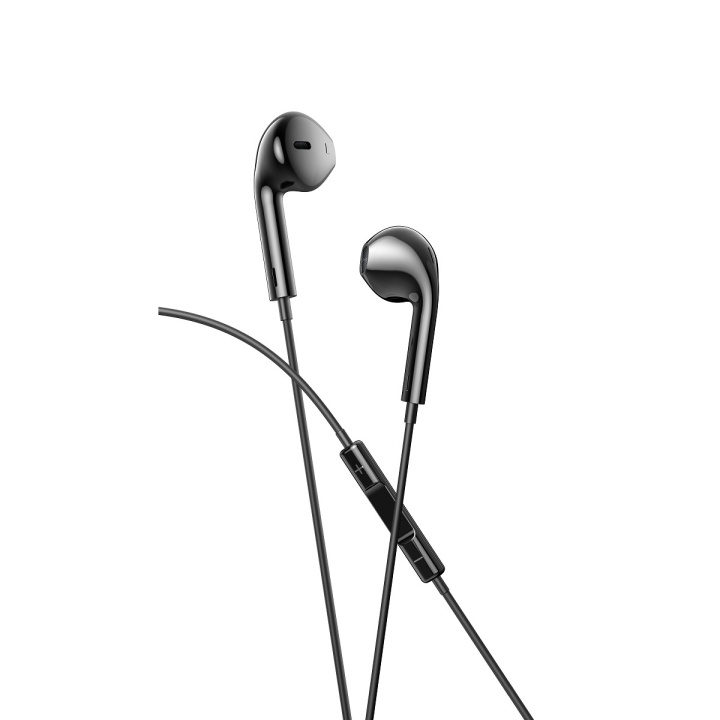 Xo wired earphones EP72 USB-C black in the group HOME ELECTRONICS / Audio & Picture / Headphones & Accessories / Headphones at TP E-commerce Nordic AB (C79278)