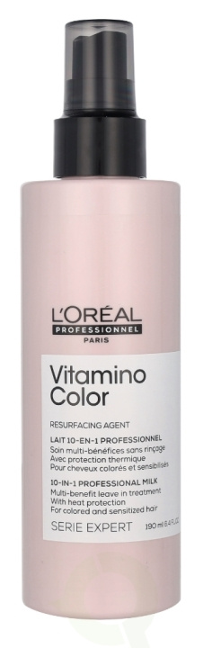 L\'Oreal Serie Expert Vitamino Color 10-In-1 Prof. Milk 190 ml For Colored And Sensitized Hair in the group BEAUTY & HEALTH / Hair & Styling / Hair care / Shine at TP E-commerce Nordic AB (C79699)