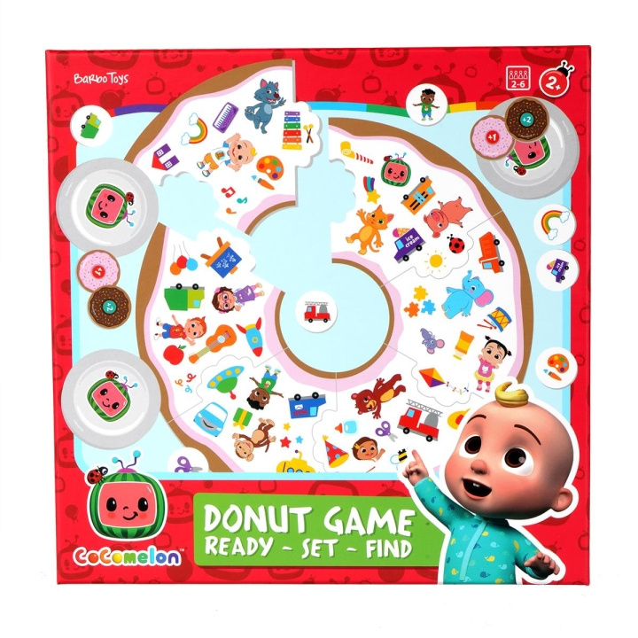 Barbo Toys CoComelon Donut Game - Ready, Set, Find in the group TOYS, KIDS & BABY PRODUCTS / Games / Children\'s games at TP E-commerce Nordic AB (C79824)