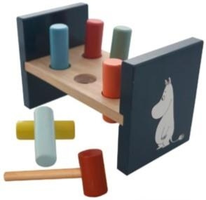Barbo Toys Moomin Hammer Bench in the group TOYS, KIDS & BABY PRODUCTS / Baby toys / Activity toys at TP E-commerce Nordic AB (C79844)