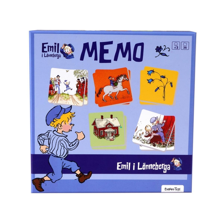 Barbo Toys Emil Memo in the group TOYS, KIDS & BABY PRODUCTS / Games / Children\'s games at TP E-commerce Nordic AB (C79962)