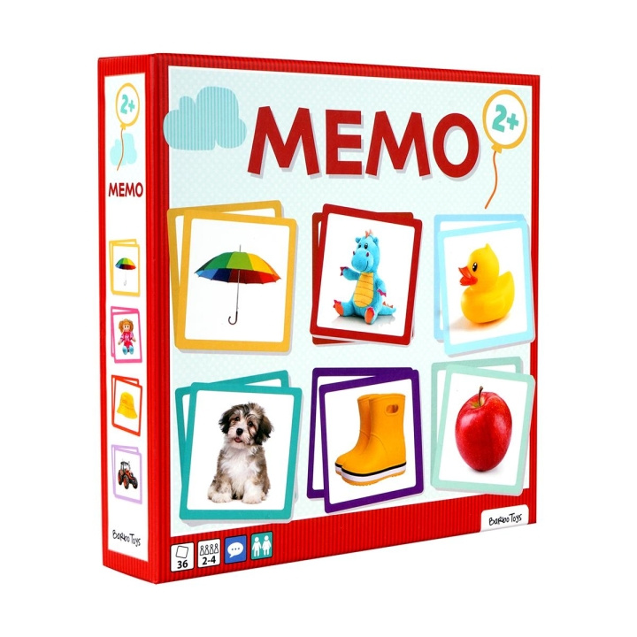 Barbo Toys Babro Classic My First Memo in the group TOYS, KIDS & BABY PRODUCTS / Games / Children\'s games at TP E-commerce Nordic AB (C79964)