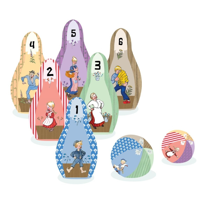 Barbo Toys Emil Soft Bowling Set in the group TOYS, KIDS & BABY PRODUCTS / Games / Children\'s games at TP E-commerce Nordic AB (C79978)