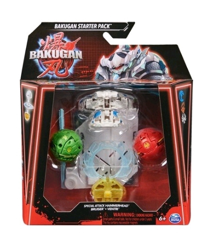 Bakugan Special Attack Hammerhead w/Bruiser & Ventri in the group TOYS, KIDS & BABY PRODUCTS / Toys / Figures, Miniatures & accessories at TP E-commerce Nordic AB (C80752)
