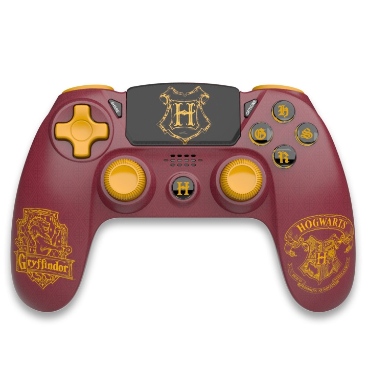 Trade Invaders Harry Potter - PS4 Wireless controller - Gryffindor in the group HOME ELECTRONICS / Game consoles & Accessories / Sony PlayStation 4 / Accessories at TP E-commerce Nordic AB (C80973)