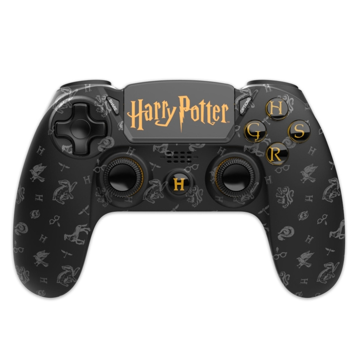 Trade Invaders Harry Potter - PS4 Wireless controller - Black in the group HOME ELECTRONICS / Game consoles & Accessories / Sony PlayStation 4 / Accessories at TP E-commerce Nordic AB (C80974)