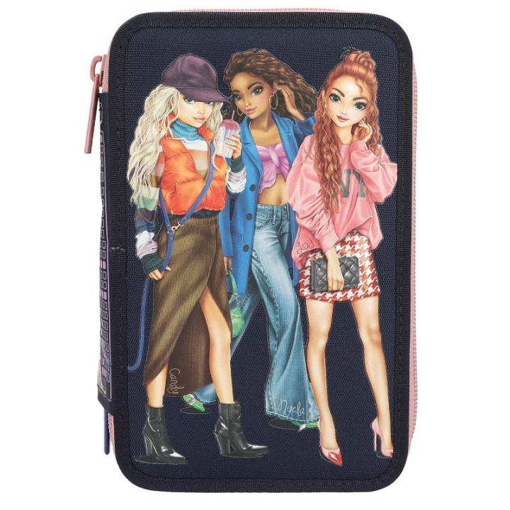 TOPModel Triple Pencil Case CITY GIRLS ( 412560 ) in the group TOYS, KIDS & BABY PRODUCTS / Toys / Pencil case at TP E-commerce Nordic AB (C81089)