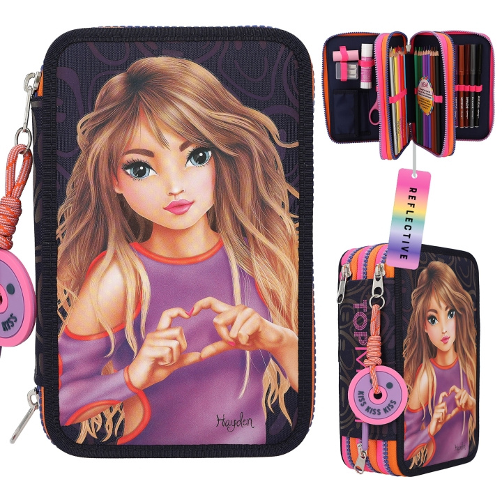 TOPModel Triple Pencil Case NIGHT LIGHT ( 0412597 ) in the group TOYS, KIDS & BABY PRODUCTS / Toys / Pencil case at TP E-commerce Nordic AB (C81143)