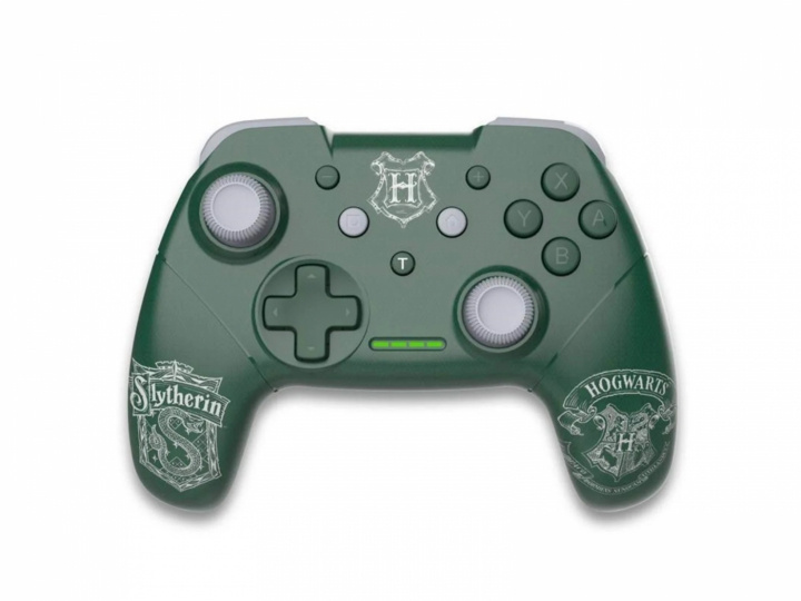 Trade Invaders Harry Potter Wireless Controller Green for Switch with 1M cable - Slytherin in the group HOME ELECTRONICS / Game consoles & Accessories / Nintendo Switch / Accessories at TP E-commerce Nordic AB (C81256)