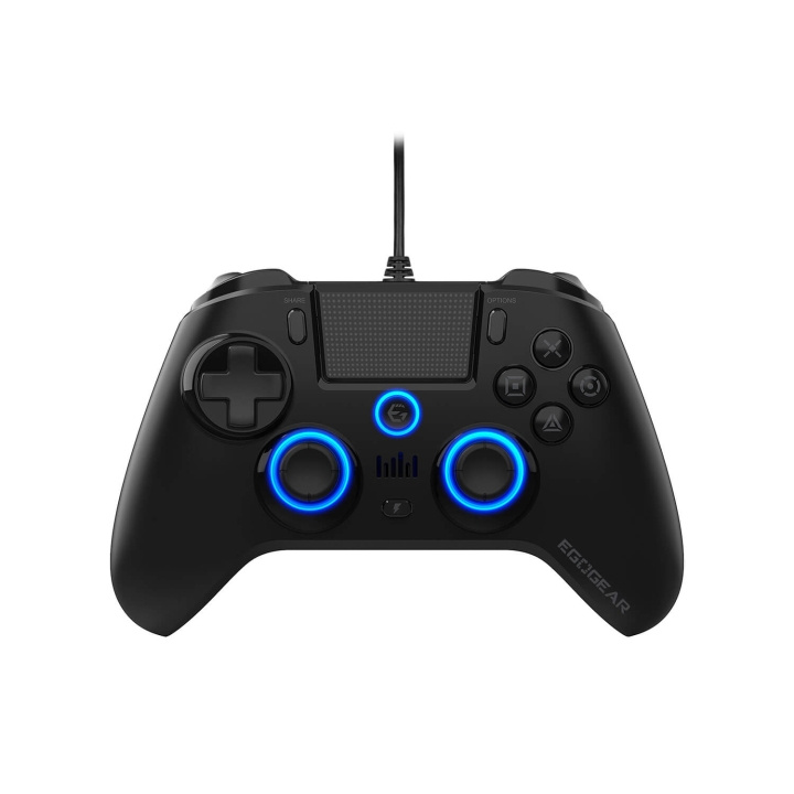 EgoGear Controller SC10 Black Wired USB for PS4 in the group HOME ELECTRONICS / Game consoles & Accessories / Sony PlayStation 4 / Accessories at TP E-commerce Nordic AB (C81316)