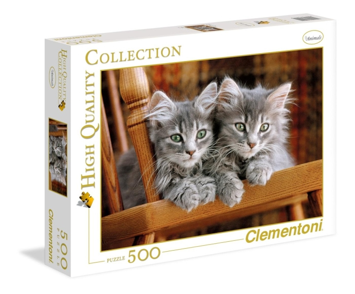 Clementoni 500 pcs High Quality Collection Kittens in the group TOYS, KIDS & BABY PRODUCTS / Toys / Kids puzzle at TP E-commerce Nordic AB (C81719)