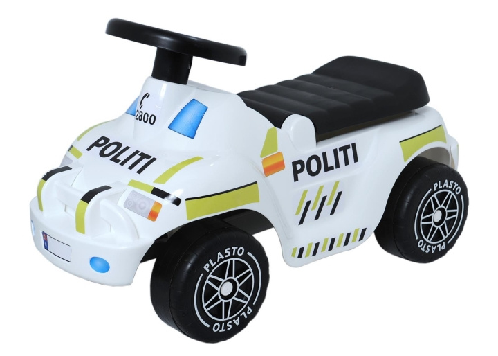 Plasto Toddler Polisbil SE/NO/FI-stickers, längd 60 cm, sitt höjd 22 cm i box in the group TOYS, KIDS & BABY PRODUCTS / Outdoor toys / Garden toys at TP E-commerce Nordic AB (C81740)