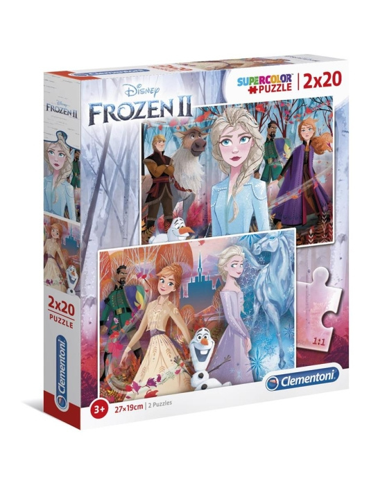 Clementoni 2x20 pcs Puzzles Kids Frozen 2 in the group TOYS, KIDS & BABY PRODUCTS / Toys / Kids puzzle at TP E-commerce Nordic AB (C81750)