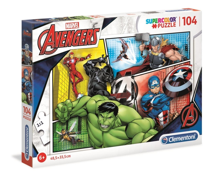 Clementoni 104 pcs Puzzles Kids Avengers in the group TOYS, KIDS & BABY PRODUCTS / Toys / Kids puzzle at TP E-commerce Nordic AB (C81790)