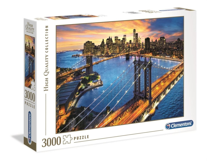 Clementoni 3000 pcs High Quality Collection New York in the group Sport, leisure & Hobby / Hobby / Puzzle at TP E-commerce Nordic AB (C81796)