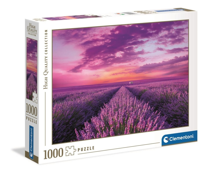 Clementoni 1000 pcs High Quality Collection Lavender Field in the group Sport, leisure & Hobby / Hobby / Puzzle at TP E-commerce Nordic AB (C81824)