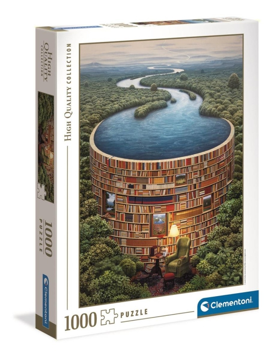 Clementoni 1000 pcs High Quality Collection Bibliodame in the group Sport, leisure & Hobby / Hobby / Puzzle at TP E-commerce Nordic AB (C81826)