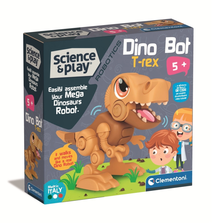 Clementoni Dino Bot T-Rex Junior in the group TOYS, KIDS & BABY PRODUCTS / Toys / Experiment & DIY at TP E-commerce Nordic AB (C81899)