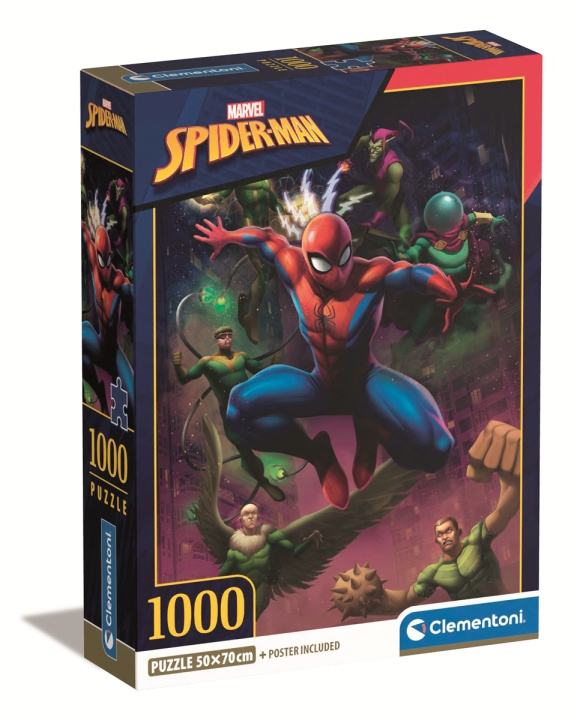 Clementoni 1000 pcs CB High Quality Collection Spiderman in the group Sport, leisure & Hobby / Hobby / Puzzle at TP E-commerce Nordic AB (C81949)