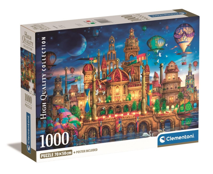 Clementoni 1000 pcs CB High Quality Collection Downtown in the group Sport, leisure & Hobby / Hobby / Puzzle at TP E-commerce Nordic AB (C81962)