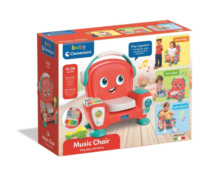 Clementoni Music Chair in the group TOYS, KIDS & BABY PRODUCTS / Baby toys / Activity toys at TP E-commerce Nordic AB (C81982)